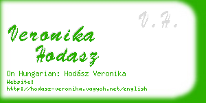 veronika hodasz business card